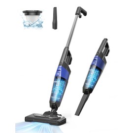Corded Stick Vacuum Cleaner, Aspiron Small Vacuum Cleaner with 20kPa Powerful Suction & 0.88QT Dust Cup and 32ft Power Cord, 5-in-1 Handheld Lightweight Bagless vacuum cleaner carpet and floor for Pet