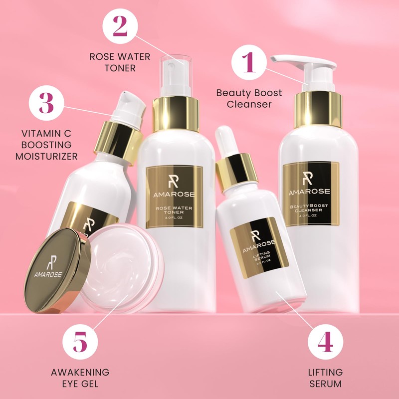 Amarose Anti-Aging Eye Gel – Brighten, Cool, and Hydrate for