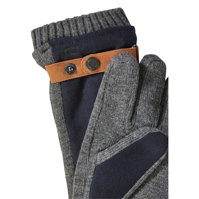 camel active Men's Gloves, midnight blue