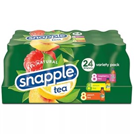 Snapple Variety Tea, 20-Ounce Bottles (Pack of 24)