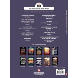 The Top Ten Most Beautiful Pieces To Play On Piano: Klavierpartitur, Sammelband für Klavier