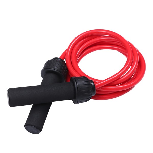 Totority Adjustable Weighted Jump Rope Fitness Equipment with Bearing for