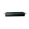3x10 Metal Aria Floor Register Matte Black, Air Vent, Flush