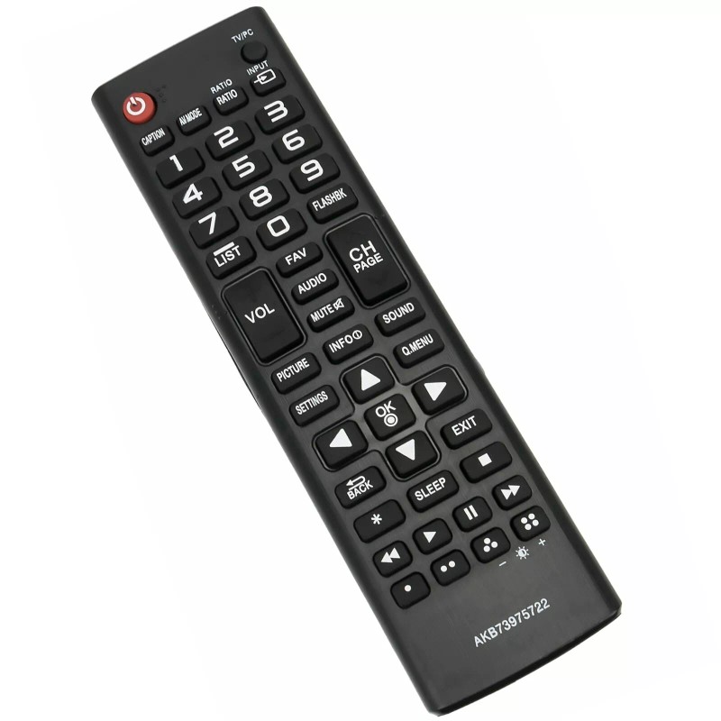 Unbranded AKB73975722 Replace Remote Control for LG TV 22LF4520 24LB4510