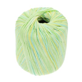 jojofuny DIY Sewing Thread 1 Roll Weaving Cotton Cord Yarn for Knitting Crochet Soft Comfortable Yarn Multicolored