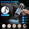 SHLNLI Mini Vacuum Cleaner, 16000PA Car Vacuum Cleaner Portable Cordless