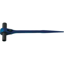 Top Industry (TOP) Long Socket Ratchet Wrench, 0.6 x 0.6 inches (14 x 15 mm), Shino Forged Product, Blue, Scaffolding, Housing, Tobi Tools, RM-14x15L, Tsubame Sanjo, Made in Japan