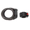 3.6ft Bicycle Lock with Mounting Bracket Anti Theft Universal 5