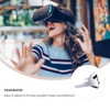 KICHOUSE Adjustable Vr Headset Strap Non- Design for Enhanced Comfort