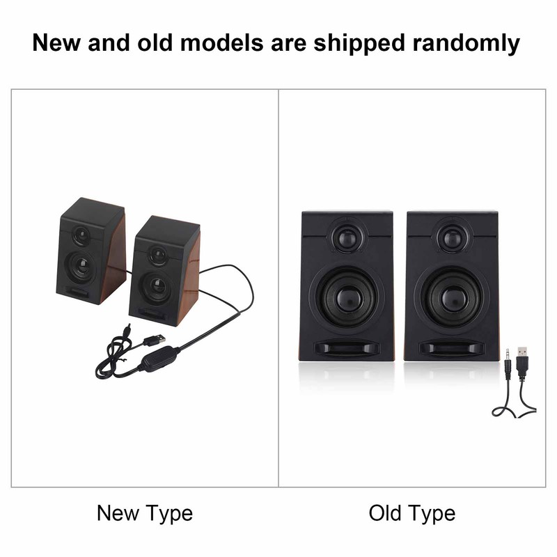 Paird 3in Heavy Bass Computer Speakers HiFi Sound Computer Subwoofer