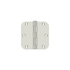 Deltana S35R514 3-1/2" x 3-1/2" x 5/8" Radius Hinge; Residential