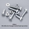 240 Piece M6 Screws Set, Hex Screws Nuts Set, Hexagonal