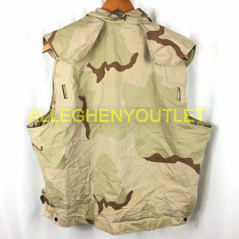USGI Military PASGT Vest Flak Cover Desert 3-Color Camo EXTRA