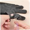 Outanaya 1 Set UV Gel Nail Gloves with Nail Striping