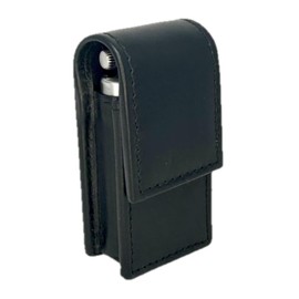 DC Crafts Nation Black Leather Lighter Pouch Holder for IM Corona Old Boy
