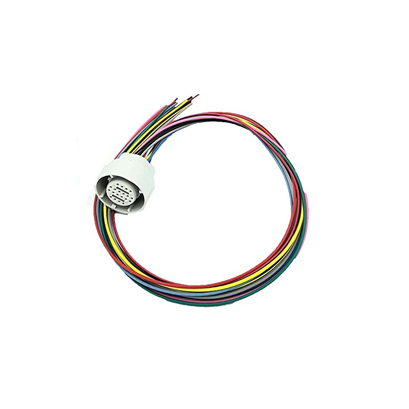Transmission Parts Direct Wire Harness, 4L80E Internal Male W/Temp Sensor,