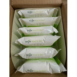 Simple Eye Make-Up Remover Pads 30 Count 2.5” x 2.5” (6 Pack) Sealed