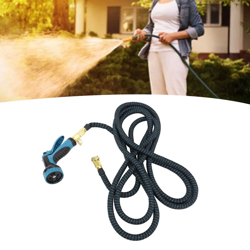 Expandable Garden Hose Leakproof Lightweight Flexible Water Hose Kink Resistant