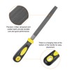 sourcing map 3pcs Metal File Set 6" High Carbon Steel