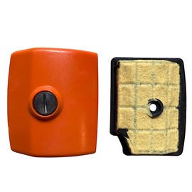 ProPart Air Filter with Filter Cover for Stihl MS200T MS200 200T 020T Chainsaw Replacement for Part # 1129 140 1902 and 1129 120 1602