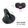 Bicycle Seat, Comfortable Exercise Bike Seat Cushion for Men and
