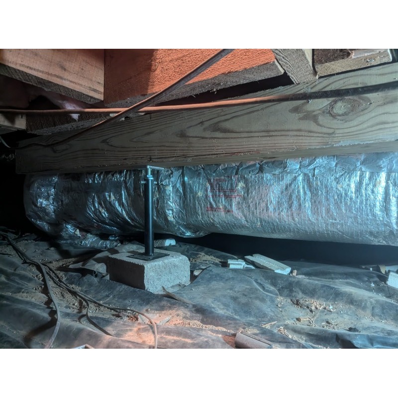 YXGJDP 2 Pack Adjustable Floor Jack,Basement Jack Post Floor Joist