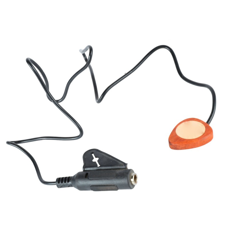 Piezoelectric Pickup with Heart Shape Pick Contact Microphone Transducer for
