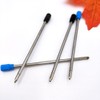 10 x Replaceable Ballpoint Pen Refills 0.7mm Black Ink Bullet