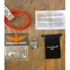 Guardian Bell Handful Complete Motorcycle KIT W/Hanger & Wristband