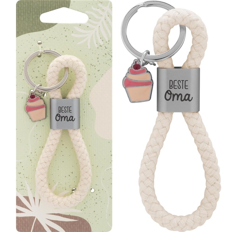 GRUSS & CO Loop Key Ring Pendant Consisting of a