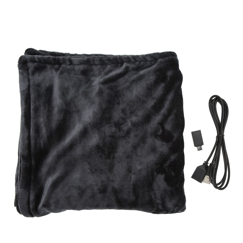 Electric Heated Blanket Coral Fleece Carbon Fiber Safe Heating 3