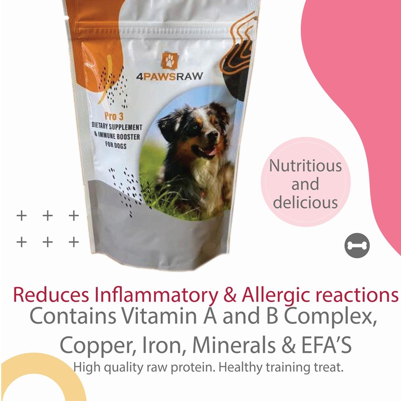 4PAWSRAW Dog Multivitamins & Minerals Supplement Immunity Booster Dietary Supplements