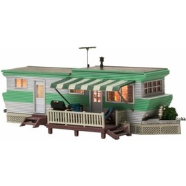 Woodland Scenics N Scale Built-Up Building/Structure Grillin & Chillin Trailer