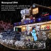 KNONEW Outdoor Christmas Lights 1000 LED 403ft String Lights 8