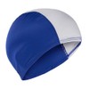 Fabric Swim Hat Swimming Cap Adults Older Children Black Blue