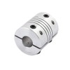 Xnrtop 8mm to 8mm Shaft Coupling 25mm Length 20mm Diameter