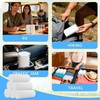 12 Rolls Travel Toilet Tissue Coreless Portable Toilet Tissue -