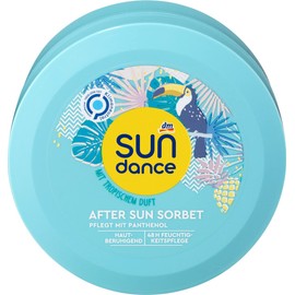 Sundance After Sun Sorbet with Tropical Fragrance Soothes Skin & Refreshes with Aloe Vera, Gives Pleasant Coolness, Provides Intensive Moisture & Helps the Skin Regenerate, 200 ml