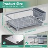 Hiviweer Dish Drying Rack - Space-Saving Dish Rack,Dish Racks for
