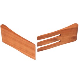 HOFMEISTER® Cooking Spoon, Spatula & Lifter Made of Elegant Cherry Wood, Heat-Resistant, Antibacterial, No Plastic, Will Not Scratch the Pot, Made in Europe, for Cooking & Baking