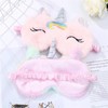 MAIHUO 2 Pcs Unicorn kids Sleep Mask,Child Eye Mask, kids