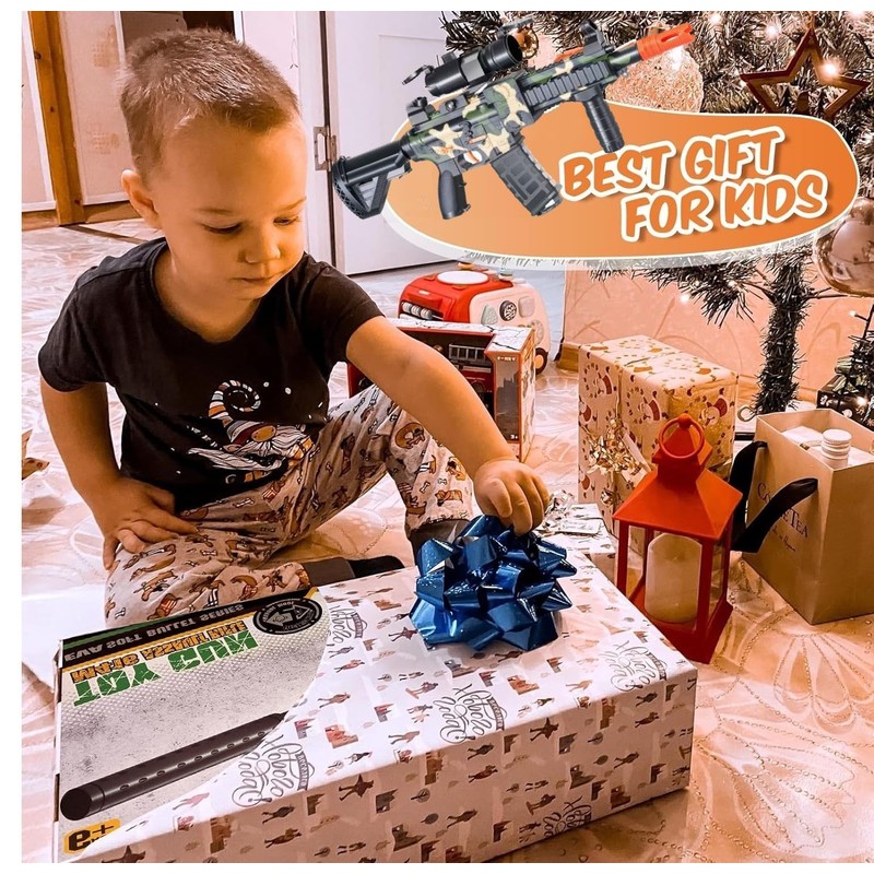 Toy Foam Blaster Guns Electric Sniper Rifle for Nerf Guns