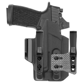 Tulster IWB ARC Holster in Right Hand fits: Sig Sauer P365 Fuse/XMACRO w/TLR-7 Light | Optic Compatible Light Bearing Inside The Waistband Appendix Concealed Carry Kydex Holster