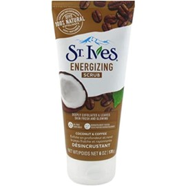 St Ives Exfoliante Energizante de Coco y Café, 6 Oz
