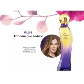 LUCIA MENDEZ PERFUME AURA CON FEROMONAS 100% ORIGINAL CAJA SELLADA