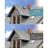 CLAONER Solar Outdoor Lights Motion Sensor 3500LM 288 LED Security