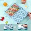 Optish 3 Pack Ice Trays for Freezer, 99 PCS Ice