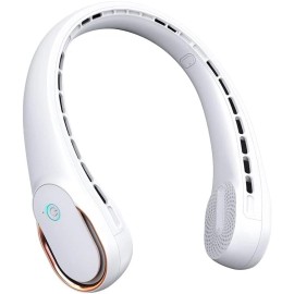FrSara Dual-Side Neck Fan – 360° Hands-Free Cooling Powerhouse