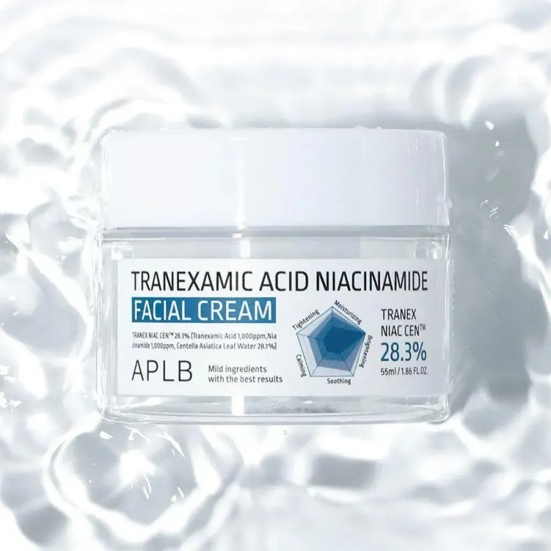 Aplb Tranexamic Acid Niacinamide Facial Cream 55ml Momento De Aplicación