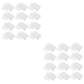 Baluue 2sets Facial Cleansing Pads 100ct Makeup Remover Pads Organic Cotton 20packs*2